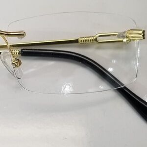 Rimless gold silver sold out